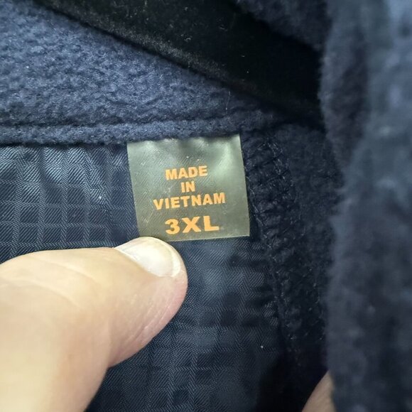 Ashworth Weather Systems Georgia Tech Big Man's‎ Fleece, Size 3XL - Picture 6 of 9